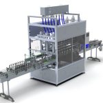 Linear filling-capping monoblock